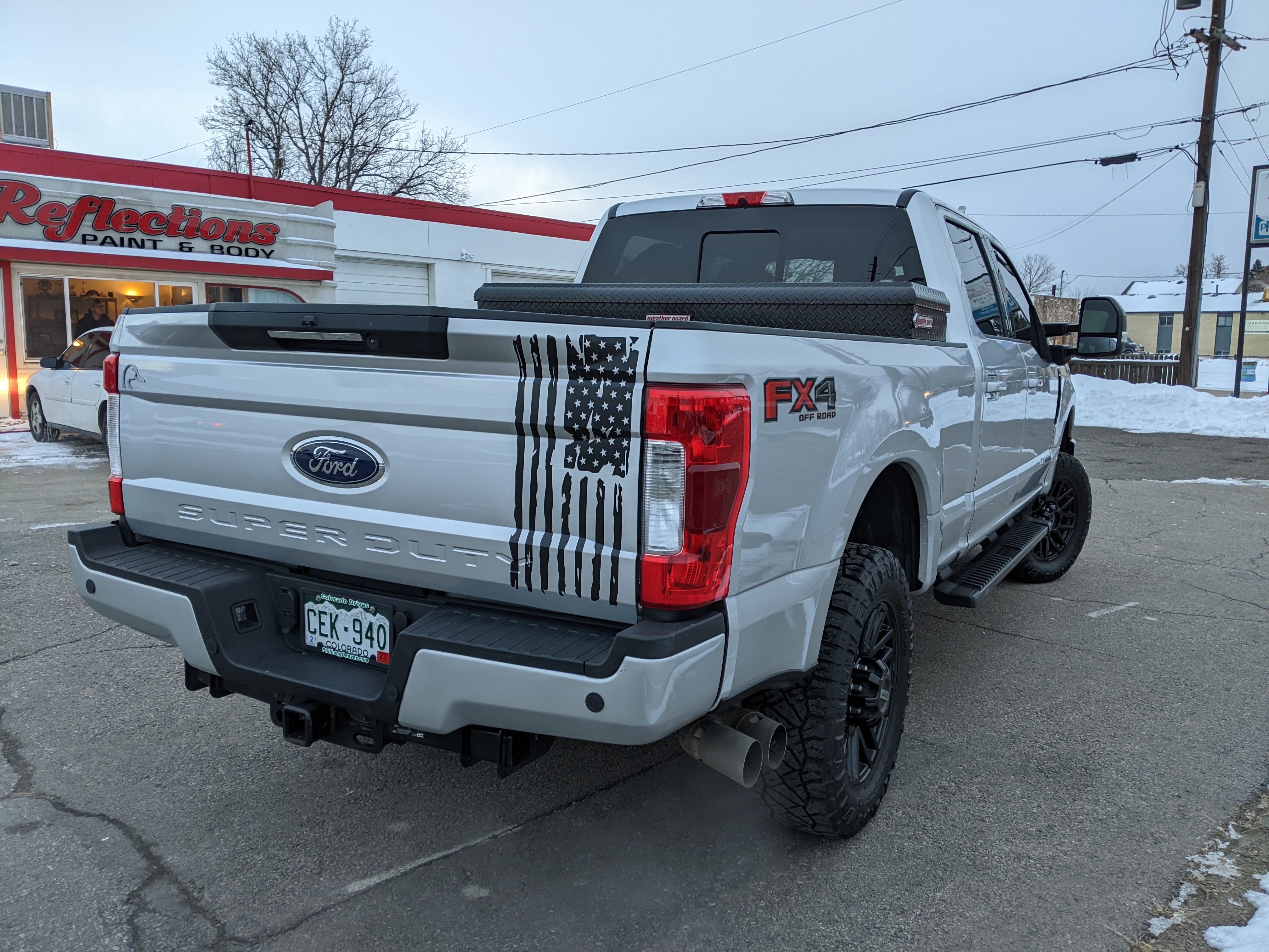 2019 Ford F-250 finished product.