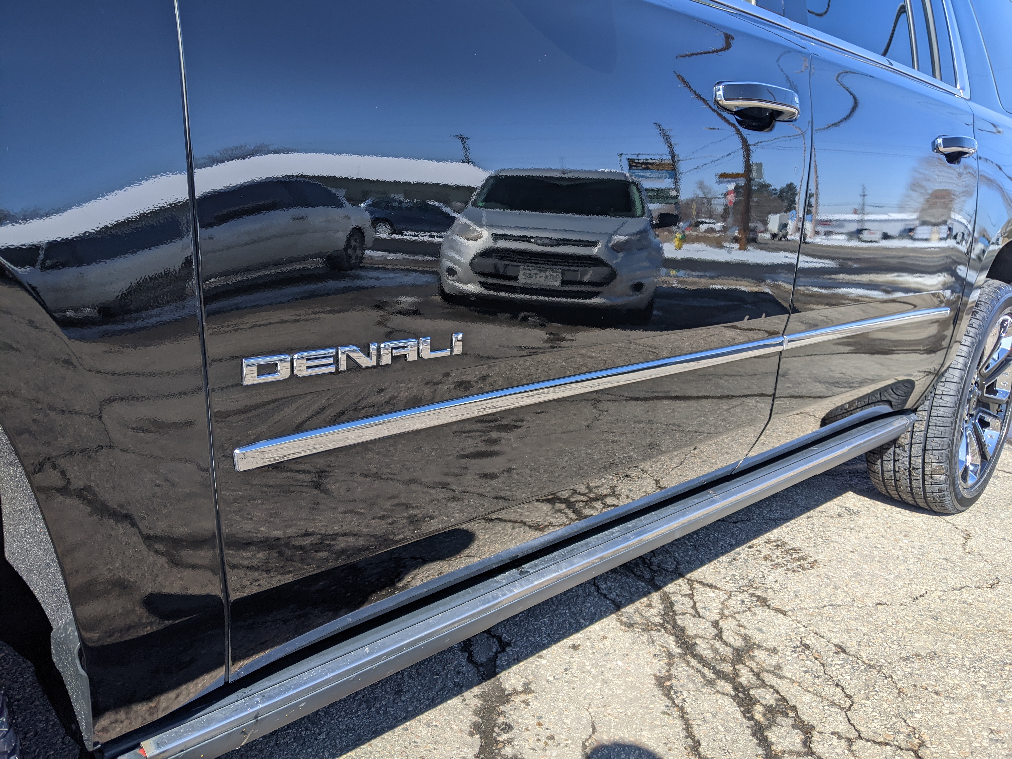2018 GMC Yukon Denali finished product.