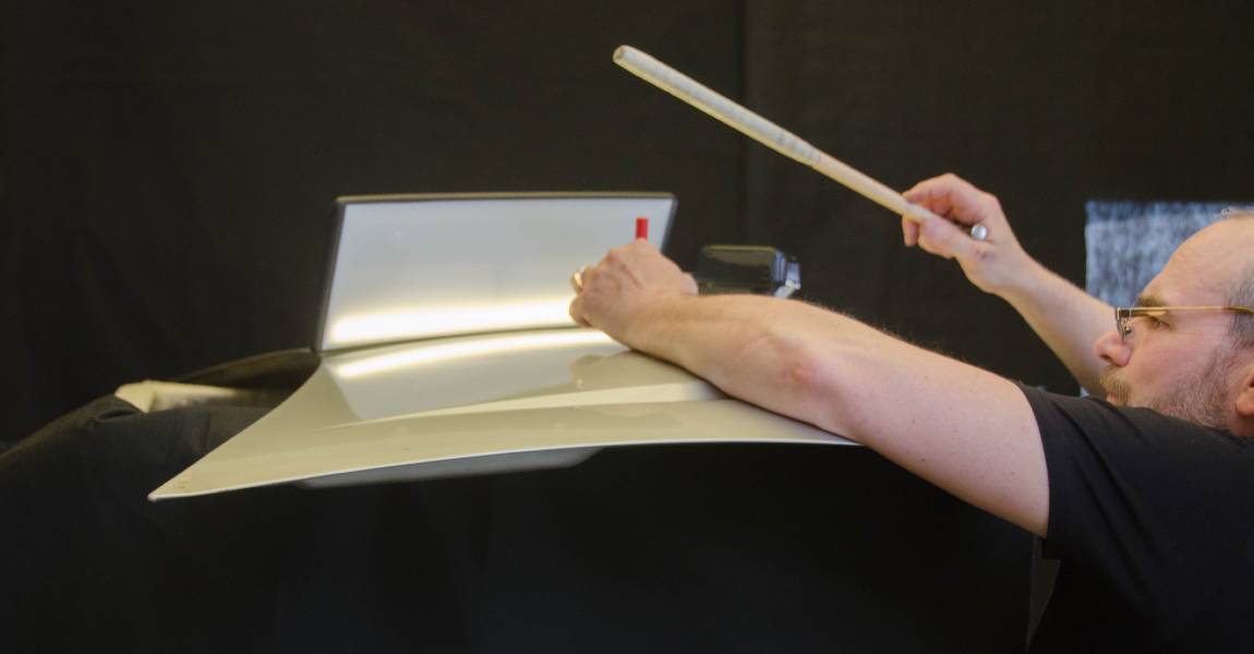 paintless dent repair technician