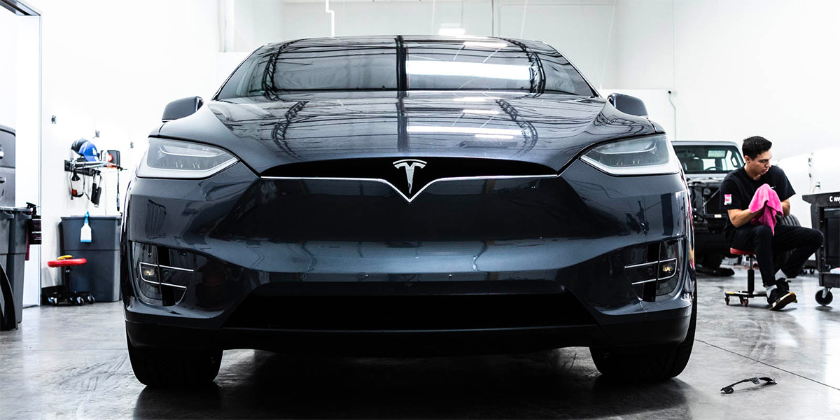 tesla ceramic coating near me