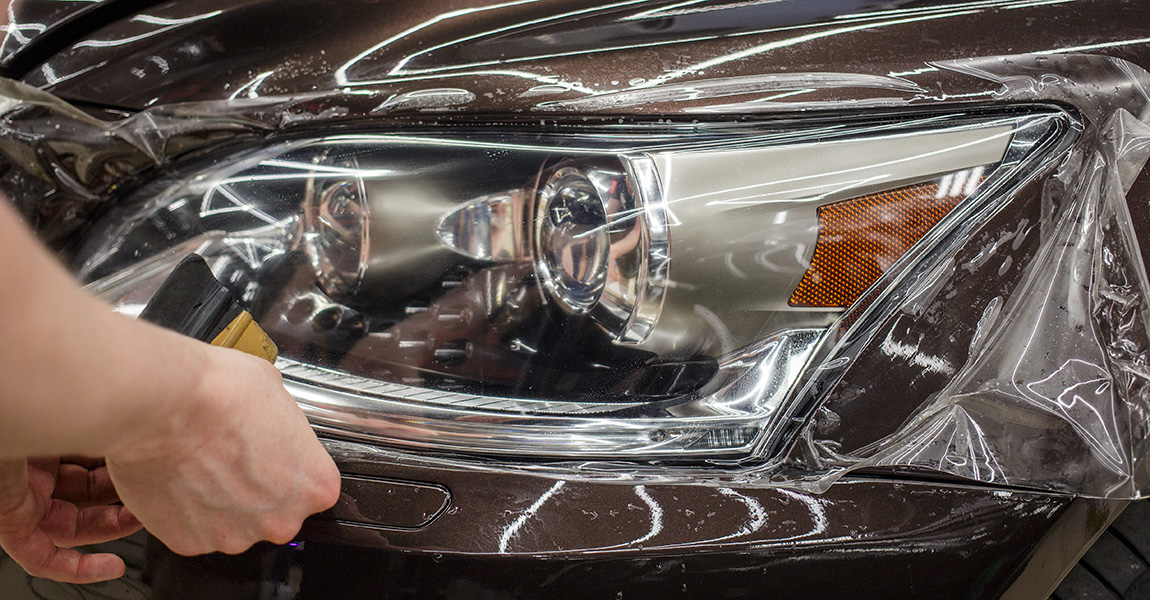 installation of car bra